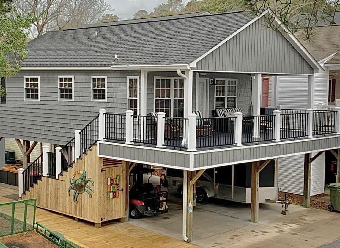 Beautiful 3bed - 2bath Pet friendly beach cottage in Ocean Lakes Family Campground - 1257