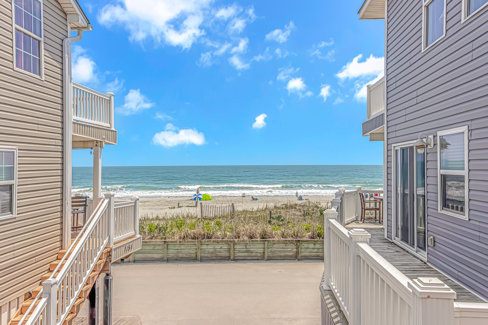 Ocean View 7 Bedrooms - Just Steps From The Beach - 1171