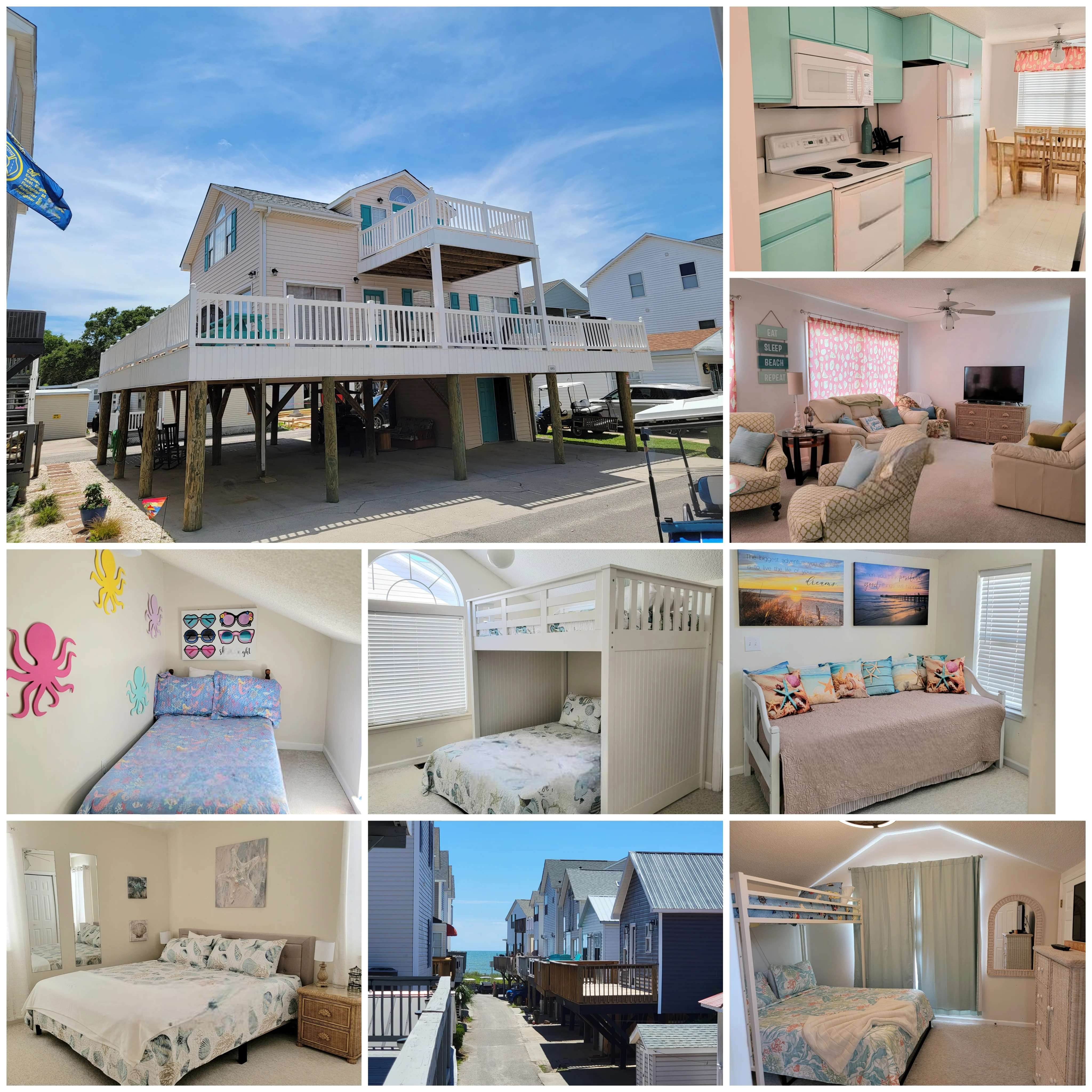 Site 1093 - Sleeps 14, golf cart and ocean views!